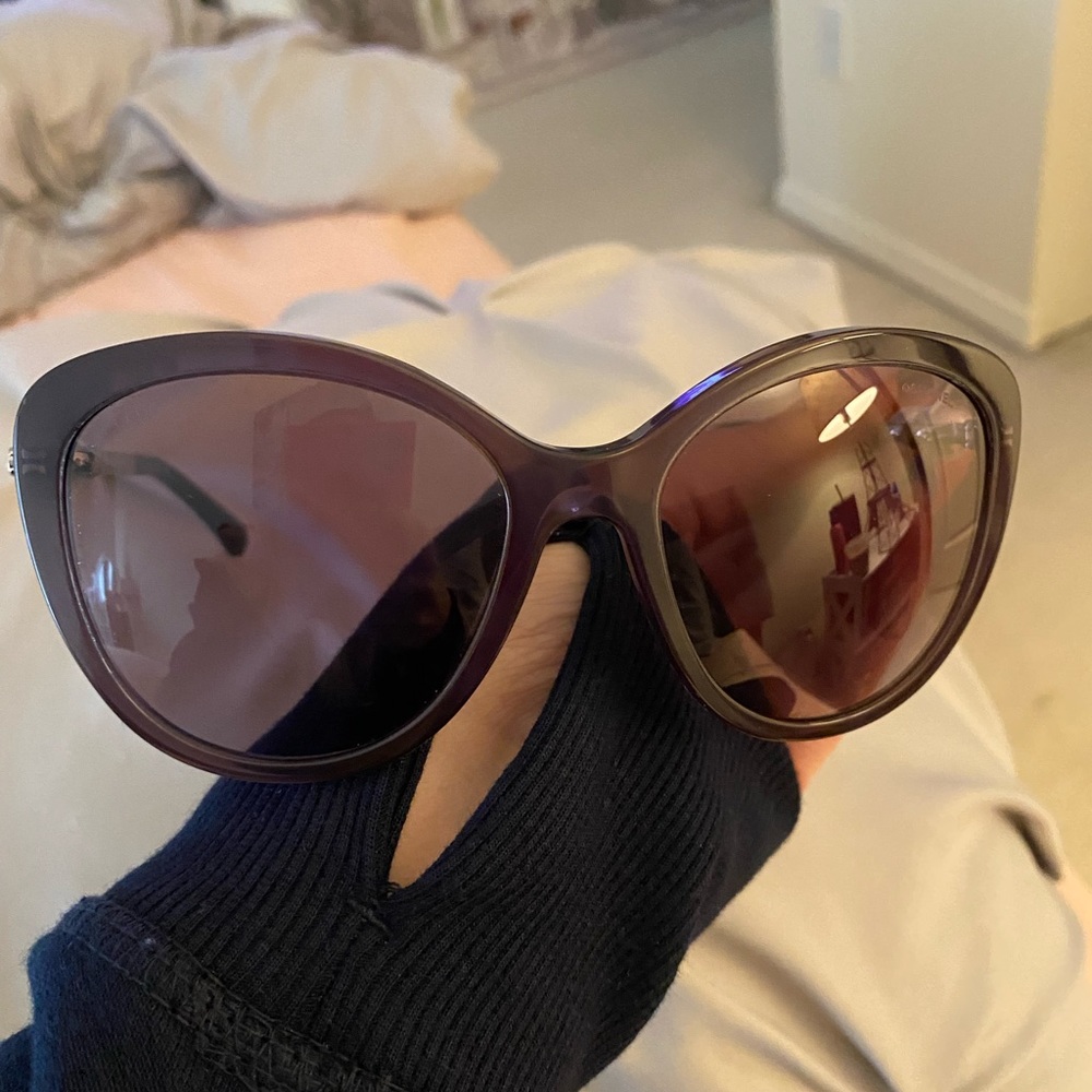 Authentic Chanel cat eye sunglasses